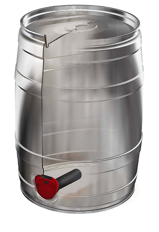 mini-fût 5 litres KeyKeg